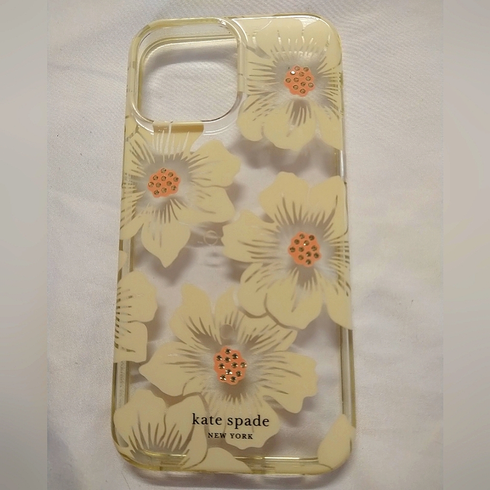 Kate Spade New York Hardshell iPhone 13 Case MagSafe - Hollyhock Floral print